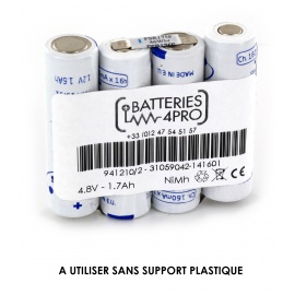 BATTERIE COMPATIBLE 4.8V 1.7AH 941210 (COMPEX)