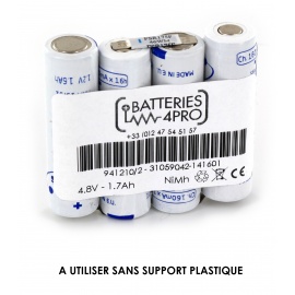 Batterie compatible Compex 4.8V 1.7Ah 941210