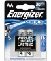 Blister de 2 Piles Lithium LR6 1.5V Energizer