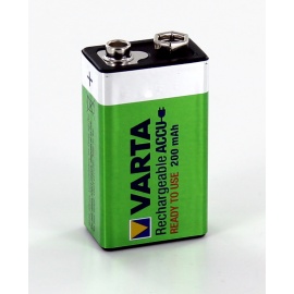 Accumulateur Ni-Mh 9V 200mAh sous blister (56722101401)