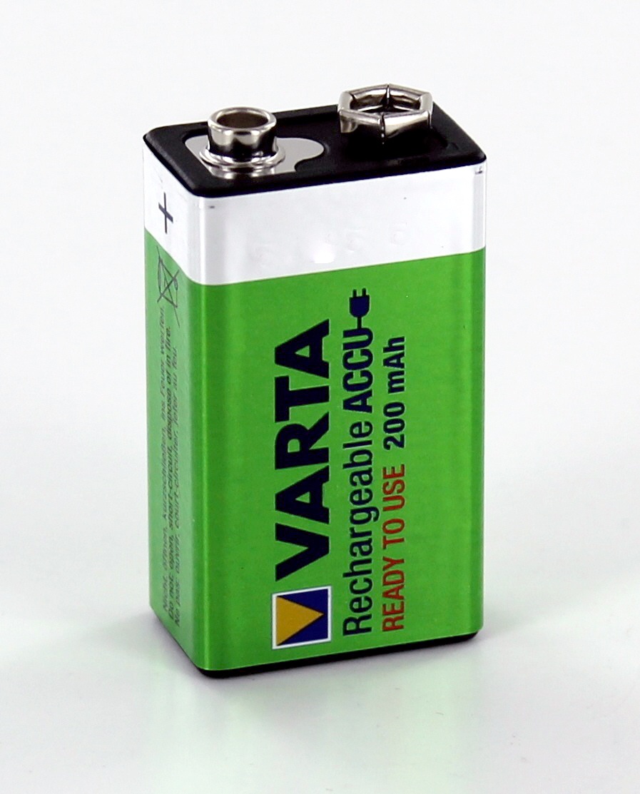 Batterie 9V Varta NiMh 150mAh HR 6F22, CCT57389