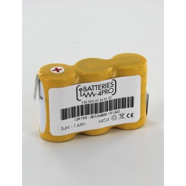 Batterie 3.6V 3VTCs 1600 Cote cote