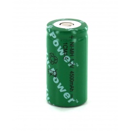 Accu NiMh 1.2V 4.5Ah format C Yuasa (1CM4-5)