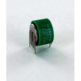 Battery Ni-Mh 2.4V 80 mAh 3 Picots 2/V80H