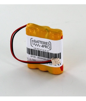 Batterie 3.6V 0.7Ah pour TPE ASCOM vlad (EFT20)