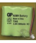 Batterie 3.6V 300mAh NiMh T302
