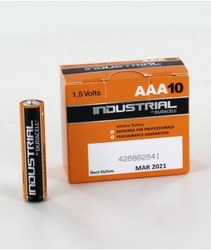 AAA alkaline LR03 batteries DURACELL ID2400 Industrial