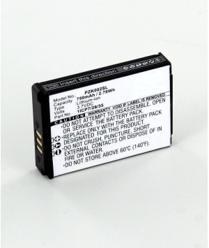 Batteria 3.7 v Li-Po per cuffia senza fili PARROT ZIK 2 e 3 di ZIK