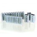 LOT DE PILES x10 AA LR6 + x10 AAA LR3 + x3 6LR61 9V EXALIUM