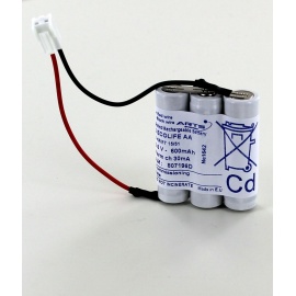 Batteria 3, 6V NiCd 3 Ecolife AA 807196 3krmt 15/51