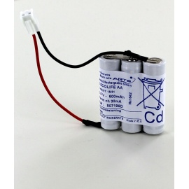 NiCd batería 3.6V para BAES 3 Ecolife AA 3 krmt 15/51 807196