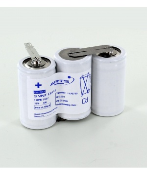 Batería 3.6V Saft 3VTD70 costa costa 137973 4Ah