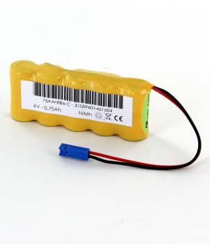 Battery 6V 600mAh NiMh for scoreboard STRAMATEL