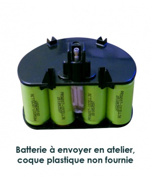 Reconditionnement Batterie 12V 3Ah NiMh PROA007 Aspirateur piscine POOL BLASTER PRO Water Tech
