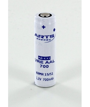 Element 1.2V 700mAh NiCd AA size Arts by Saft