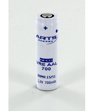Elément Ni-Cd 1,2V 700mAh VREAAL Saft (790382)