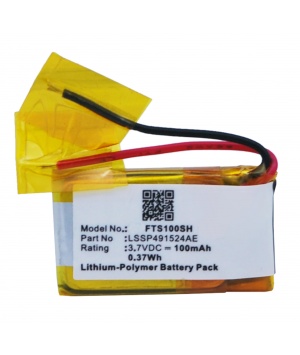 BATTERIE 3.7V LI-PO POUR SMARTWATCH FITBIT SURGE (LSSP491524AE)