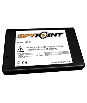 Batterie 7.4V 2Ah Li-Ion pour caméras SPYPOINT (LIT-09)
