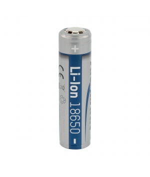 Ricambio batteria Li-Ion 3.6v 2.6Ah 18650 con protezione circuito