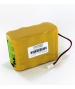 Batterie 9.6V 7Ah NiCd pour Analyseur Larson Davis 3200