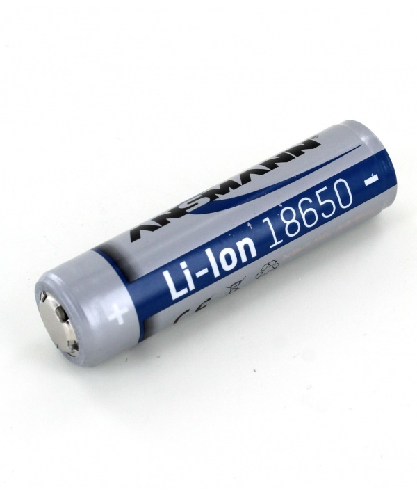Accu Li-Ion 3.6V 2.6Ah 18650 avec circuit de protection