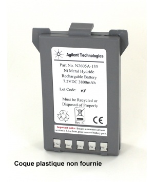 Batteria 7.2 v 3.8Ah Nimh N2605A-135 per Agilent Wirescope ricondizionamento