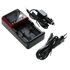 Charger 2 Li-Ion All formats IMR 26650, 18650, 17500