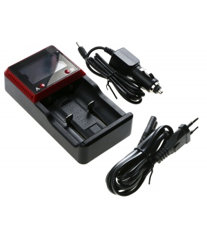 Charger 2 Li-Ion All formats IMR 26650, 18650, 17500