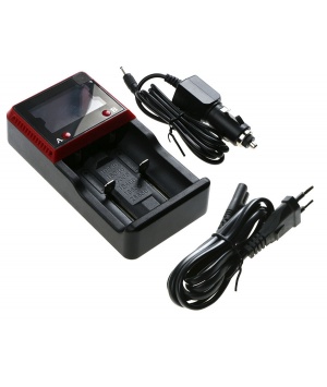 Chargeur Li-Ion Tous formats IMR 26650, 18650, 17500