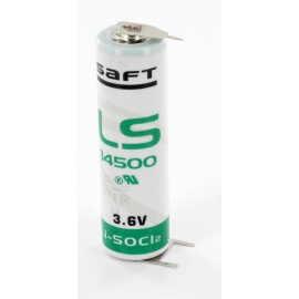 Batterie Saft Lithium 3,6V LS145003PF 3 Picots