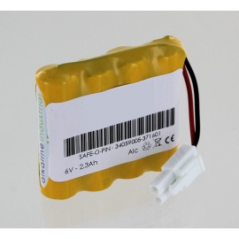 Batteria 6V alcalina per bloccare il tipo di cassetta di sicurezza-O-Pino 3850.000.020
