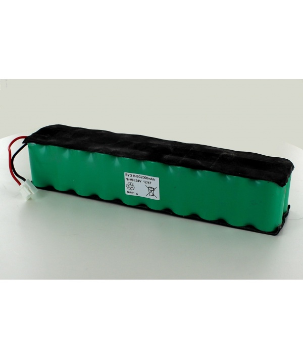 Batterie 24V 3Ah NiMh pour Aspirateur air force extreme Rowenta RS-RH5278,  RS-RH4900