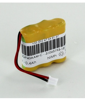 Battery 3.6V NiMh 0.4Ah type 3GP40AAM for remote Jay