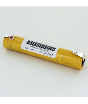 Batterie 3.6V 1.6Ah NiCd baton type ARTS 800885