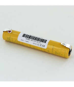 Batterie 3.6V 1.6Ah NiCd baton type ARTS (800885)