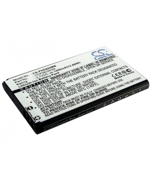 Batería 3.7V 1.05Ah Li-ion para Topcom Babyviewer 4500