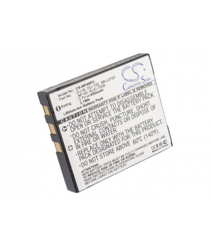 Batería 3.7V 0.85Ah Li-ion para Braun D808