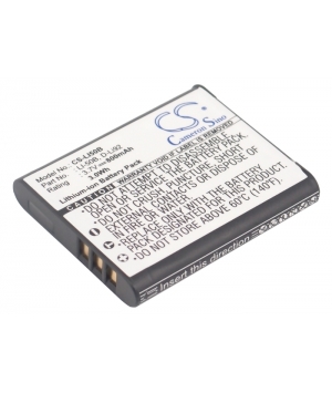 Batterie 3.7V 0.8Ah Li-ion NP-10 pour Casio Exilim EX-TR10