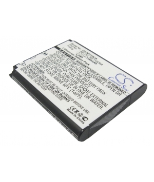 3.7V 1.15Ah Li-ion batterie für Casio Exilim EX-Z200
