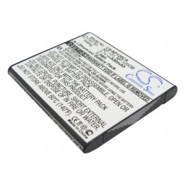 Batterie 3.7V 0.63Ah Li-ion pour Casio Exilim EX-EX-S200BK