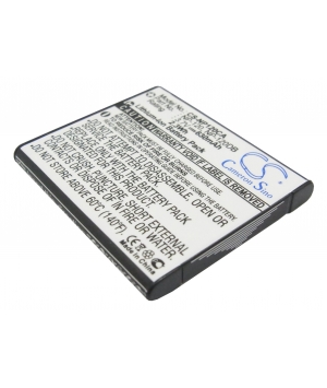 3.7V 0.63Ah Li-ion batterie für Casio Exilim EX-EX-S200BK