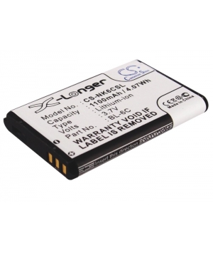 Batería 3.7V 1.1Ah Li-ion para DIGIPO HDDV-MF506