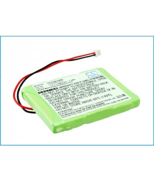 3.6V 0.6Ah Ni-MH battery for Digital Ally DVM 500