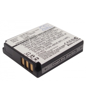 Batterie 3.7v 1.15Ah Li-Ion type pour panasonic Lumix DMC-LX3S (NP-70)