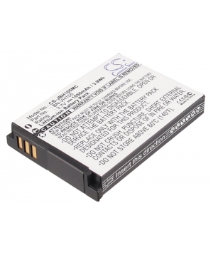 Batterie 3.7V 1.05Ah Li-ion pour JVC ADIXXION
