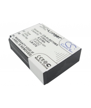 7.4V 1.15Ah Li-ion batterie für Kodak Pixpro AZ651 7.4V 1.15Ah Li-ion batterie für Kodak Pixpro AZ651