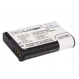 Batterie 3.8V 1.7Ah Li-ion pour Nikon Coolpix P600 (EN-EL23)