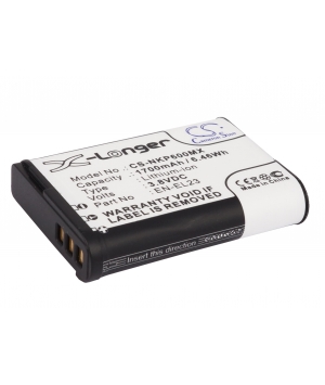 Batterie 3.8V 1.7Ah Li-ion pour Nikon Coolpix P600 (EN-EL23) Batterie 3.8V 1.7Ah Li-ion pour Nikon Coolpix P600 (EN-EL23)