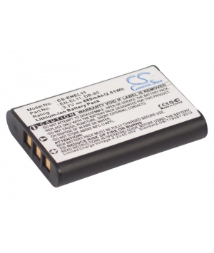 3.7V 0.68Ah Li-ion batterie für Nikon Coolpix S550