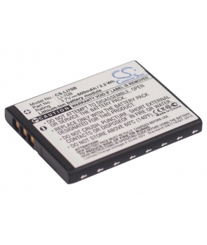 3.7V 0.6Ah Li-ion Li-70B batteria per OLYMPUS FE-4020
